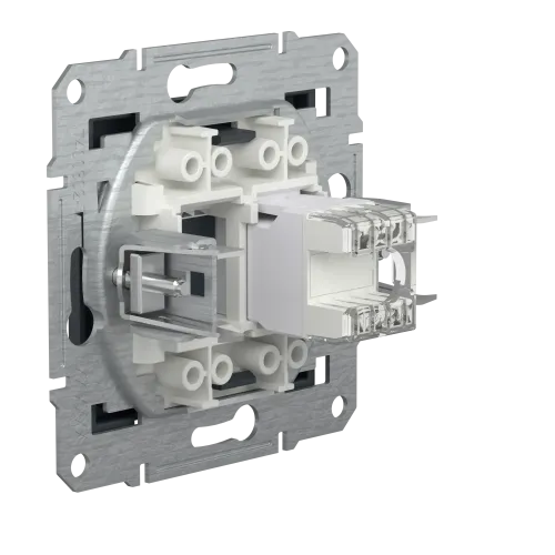 Розетка компьютерная RJ-45, STP, антрацит, EPH5000171 Asfora Schneider