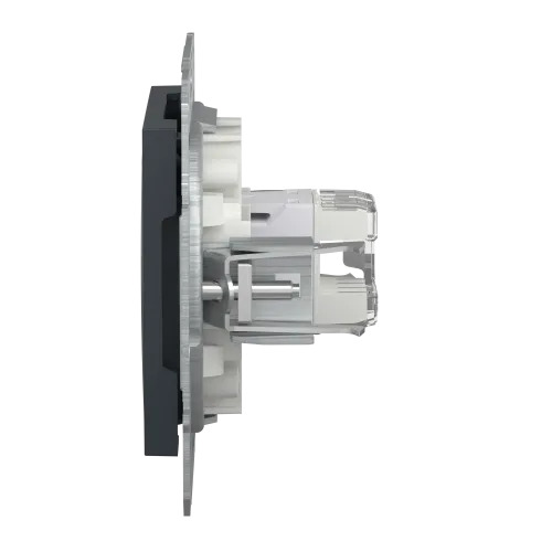 Розетка компьютерная RJ-45, STP, антрацит, EPH5000171 Asfora Schneider