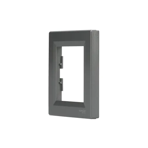 Рамка 1 пост, сталь, EPH5800162 Asfora Schneider