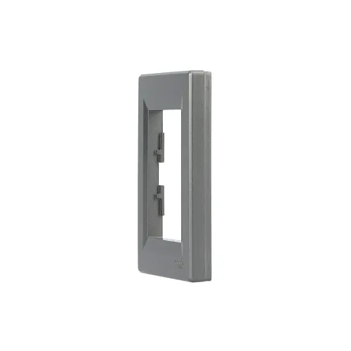 Рамка 1 пост, сталь, EPH5800162 Asfora Schneider