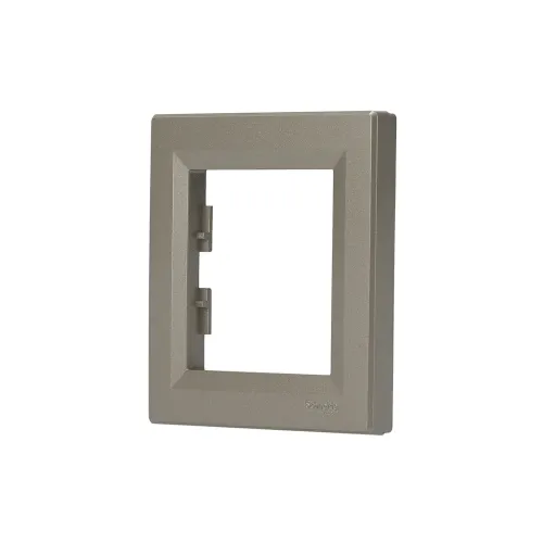 Рамка 1 пост, бронза, EPH5800169 Asfora Schneider