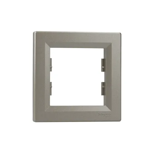 Рамка 1 пост, бронза, EPH5800169 Asfora Schneider