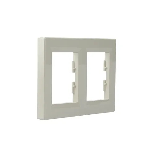 Рамка 2 поста, кремовый, EPH5800223 Schneider Asfora