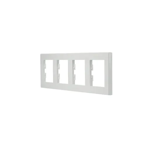 Рамка 4 поста, белый, EPH5800421 Schneider Asfora
