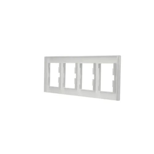 Рамка 4 поста, белый, EPH5800421 Schneider Asfora