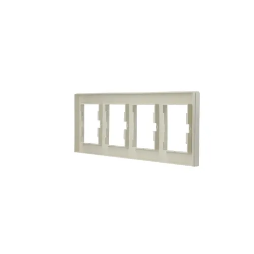 Рамка 4 поста, кремовый, EPH5800423 Schneider Asfora