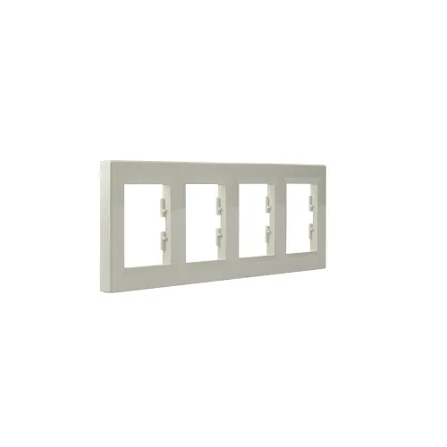 Рамка 4 поста, кремовый, EPH5800423 Schneider Asfora
