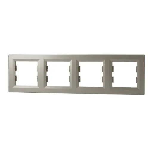Рамка 4 поста, бронза, EPH5800469 Asfora Schneider