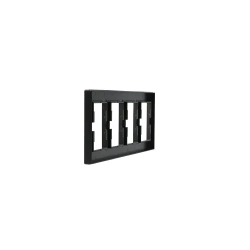 Рамка 4 поста, антрацит, EPH5800471 Asfora Schneider
