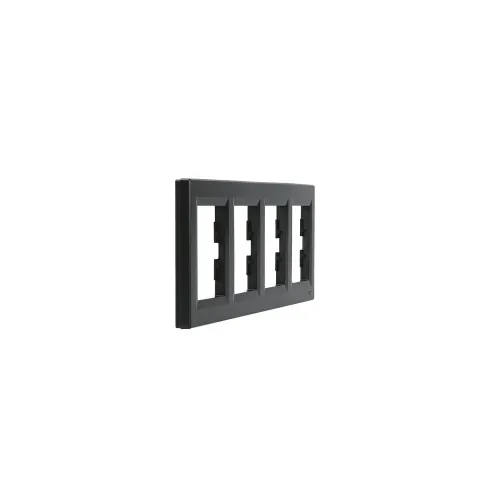 Рамка 4 поста, антрацит, EPH5800471 Asfora Schneider