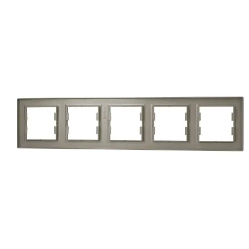 Рамка 5 постів, бронза, EPH5800569 Asfora Schneider