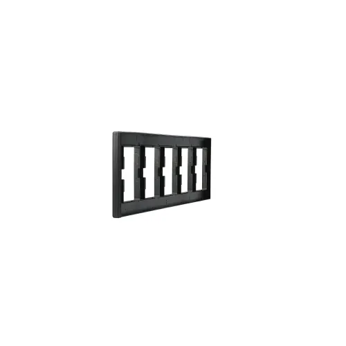 Рамка 5 постов, антрацит, EPH5800571 Asfora Schneider