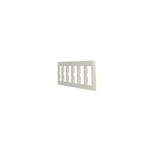 Рамка 6 постов, кремовый, EPH5800623 Schneider Asfora