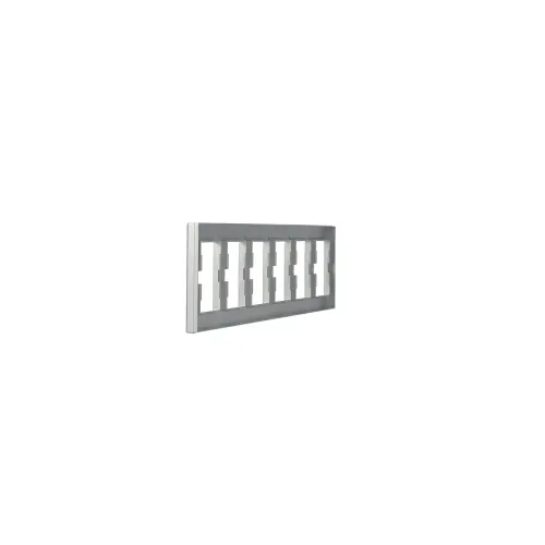 Рамка 6 постов, алюминий, EPH5800661 Asfora Schneider