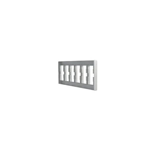 Рамка 6 постов, алюминий, EPH5800661 Asfora Schneider