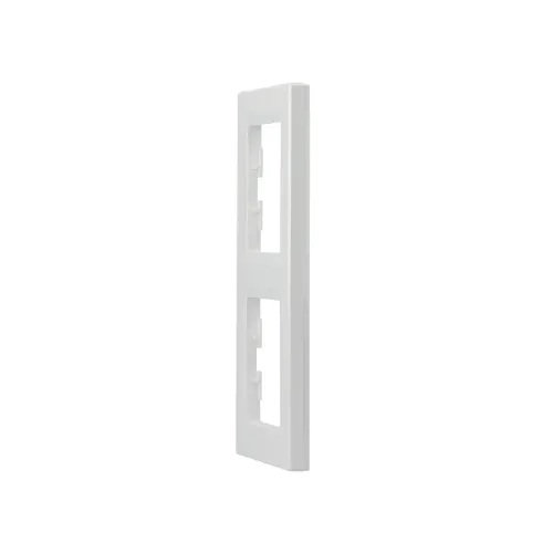 Рамка 2 поста, вертикальная, белый, EPH5810221 Schneider Asfora