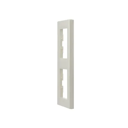 Рамка 2 поста, вертикальная, кремовый, EPH5810223 Schneider Asfora