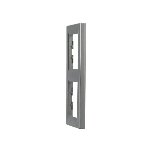 Рамка 2 поста, вертикальная, сталь, EPH5810262 Asfora Schneider
