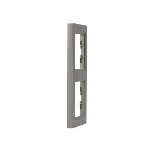 Рамка 2 поста, вертикальная, бронза, EPH5810269 Asfora Schneider