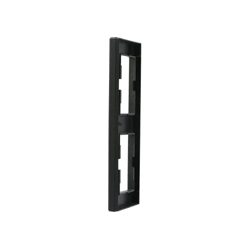 Рамка 2 поста, вертикальная, антрацит, EPH5810271 Asfora Schneider