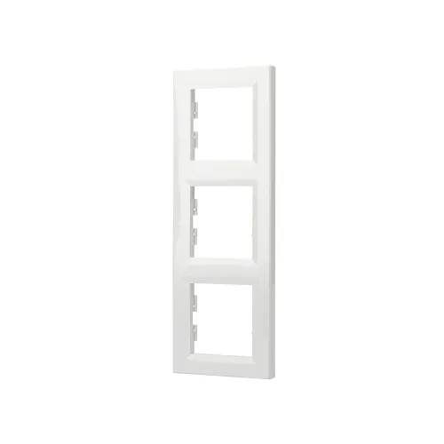 Рамка 3 поста, вертикальная, белый, EPH5810321 Schneider Asfora