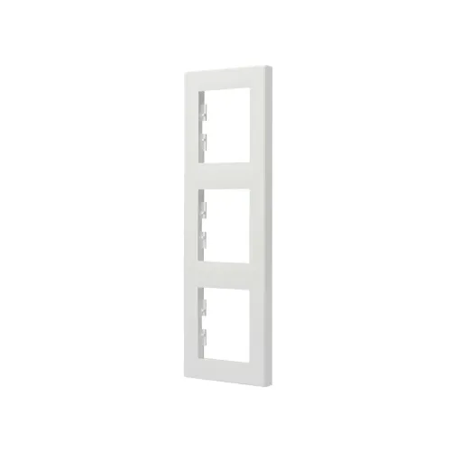 Рамка 3 поста, вертикальная, белый, EPH5810321 Schneider Asfora