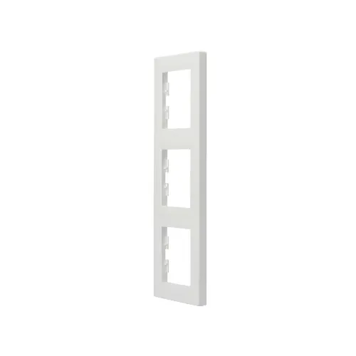 Рамка 3 поста, вертикальная, белый, EPH5810321 Schneider Asfora