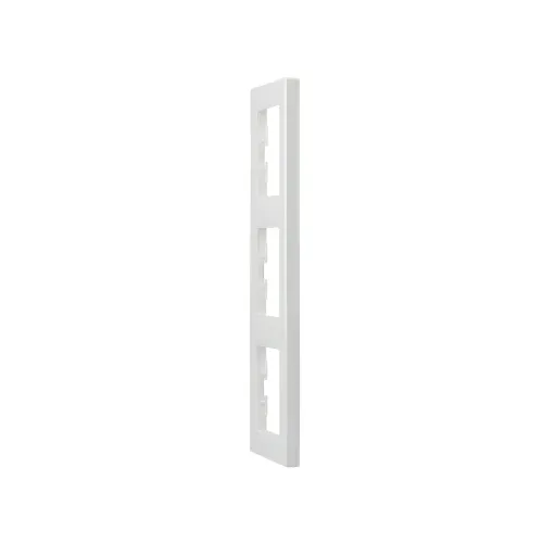 Рамка 3 поста, вертикальная, белый, EPH5810321 Schneider Asfora