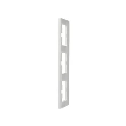 Рамка 3 поста, вертикальная, белый, EPH5810321 Schneider Asfora
