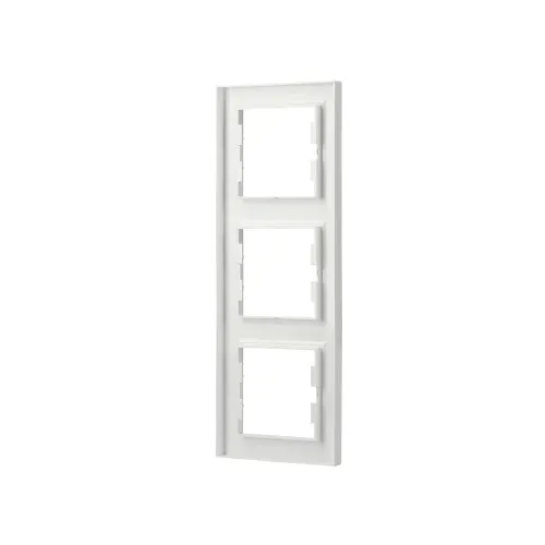 Рамка 3 поста, вертикальная, белый, EPH5810321 Schneider Asfora
