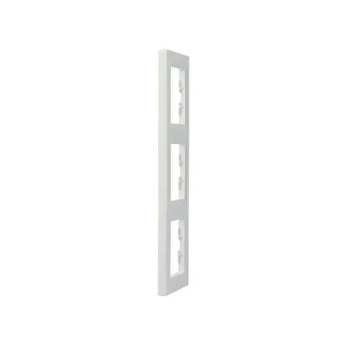 Рамка 3 поста, вертикальная, белый, EPH5810321 Schneider Asfora