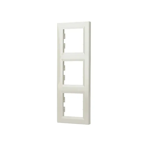 Рамка 3 поста, вертикальна, кремовий, EPH5810323 Schneider Asfora