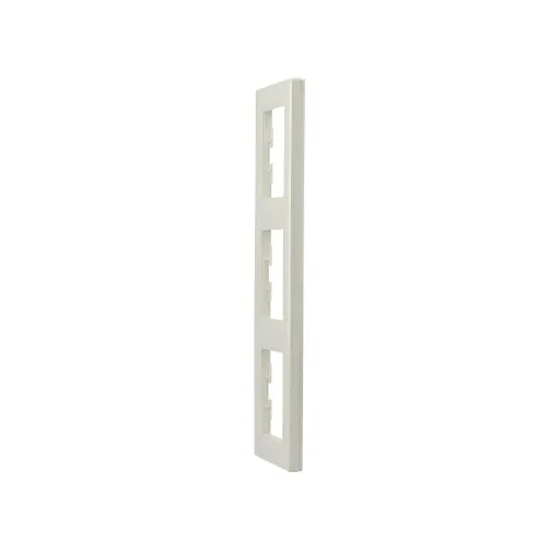Рамка 3 поста, вертикальна, кремовий, EPH5810323 Schneider Asfora