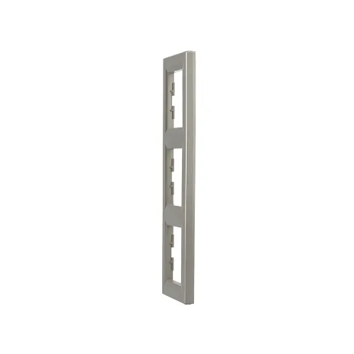 Рамка 3 поста, вертикальная, бронза, EPH5810369 Asfora Schneider