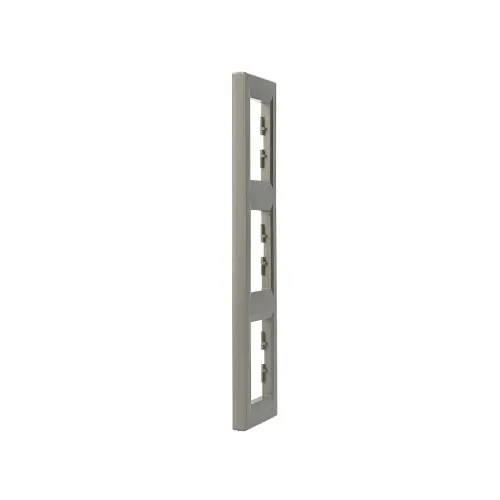 Рамка 3 поста, вертикальная, бронза, EPH5810369 Asfora Schneider