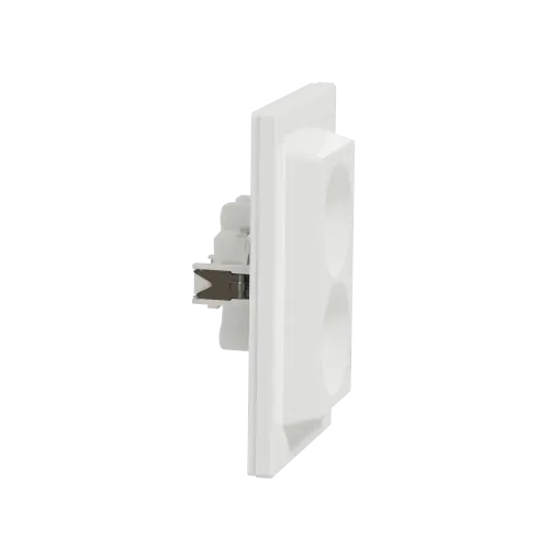 Розетка двойная без заземления, белый, EPH9700121 Schneider Asfora
