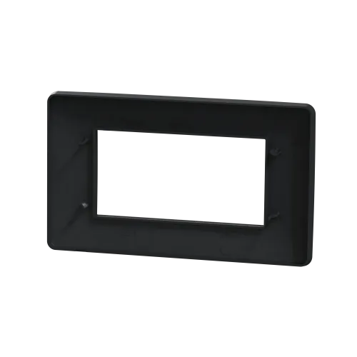 Рамка 4-модульная, антрацит, Unica New Schneider NU210454