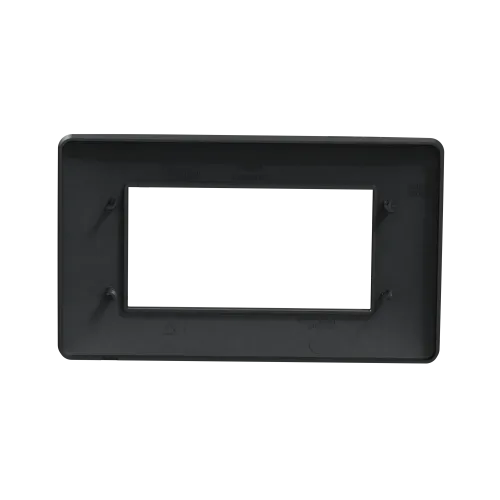 Рамка 4-модульная, антрацит, Unica New Schneider NU210454