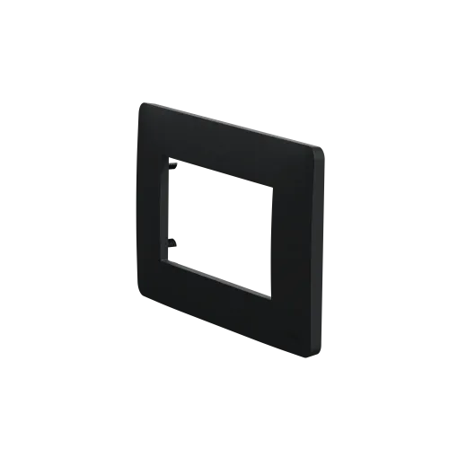 Рамка 4-модульная, антрацит, Unica New Schneider NU210454