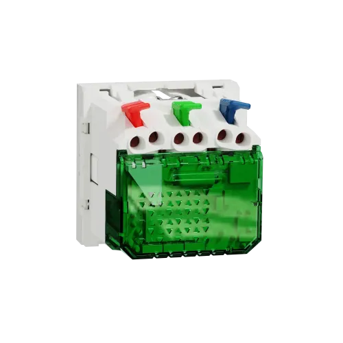 Розетка с USB тип С, 10,5 Вт, белый, 2 модуля, Unica New Schneider NU301718