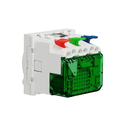 Розетка с USB тип С, 10,5 Вт, белый, 2 модуля, Unica New Schneider NU301718
