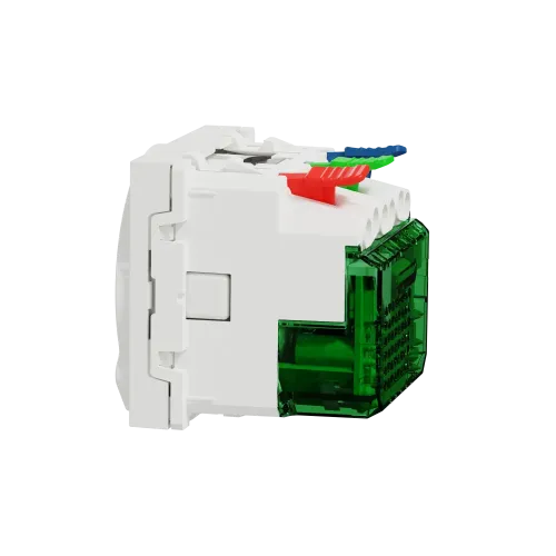 Розетка с USB тип С, 10,5 Вт, белый, 2 модуля, Unica New Schneider NU301718