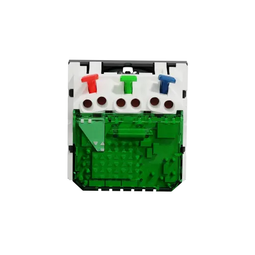 Розетка с USB тип С, 10,5 Вт, антрацит, 2 модуля, Unica New Schneider NU301754