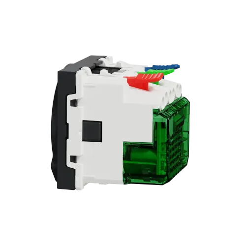 Розетка с USB тип С, 10,5 Вт, антрацит, 2 модуля, Unica New Schneider NU301754