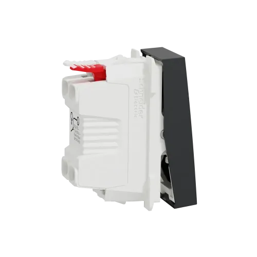 Выключатель 1-клавишный, антрацит, 1 модуль, Unica New Schneider NU310154
