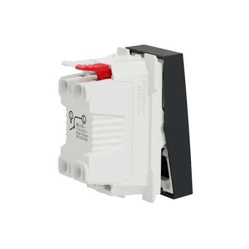 Выключатель 1-клавишный, антрацит, 1 модуль, Unica New Schneider NU310154
