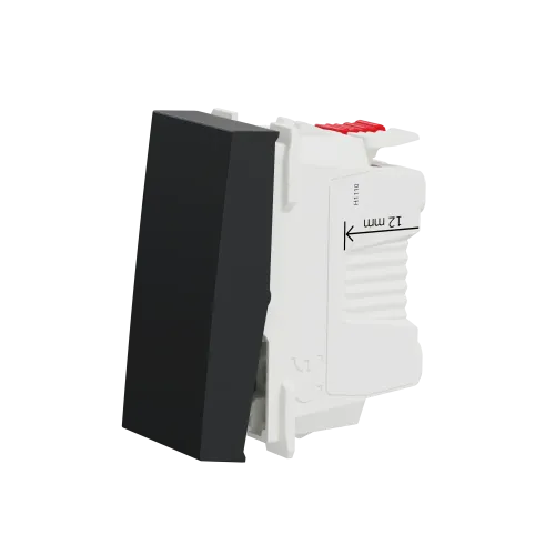 Выключатель 1-клавишный, антрацит, 1 модуль, Unica New Schneider NU310154