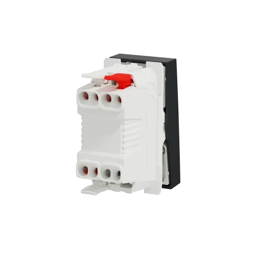 Выключатель проходной 1-клавишный, антрацит, 1 модуль, Unica New Schneider NU310354