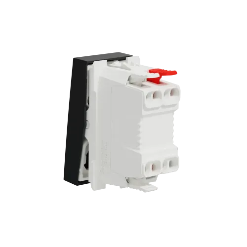 Выключатель проходной 1-клавишный, антрацит, 1 модуль, Unica New Schneider NU310354
