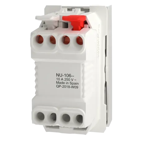Кнопка, белый, 1 модуль, Unica New Schneider NU310618